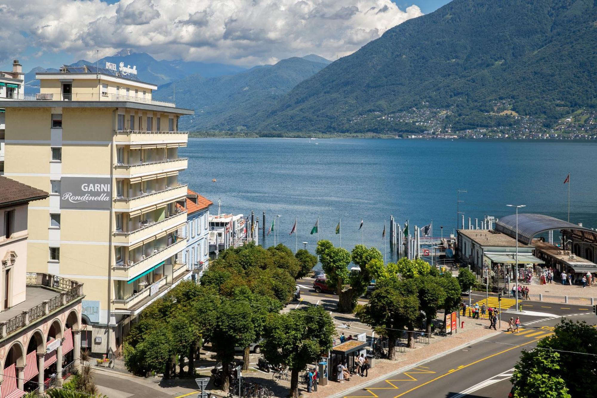 Hotel Rondinella Локарно Экстерьер фото